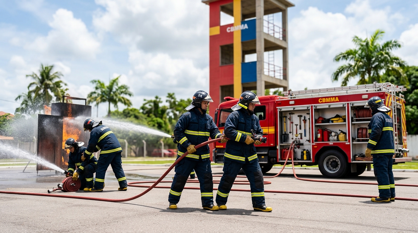 Edital Publicado para o Concurso Bombeiro MA
